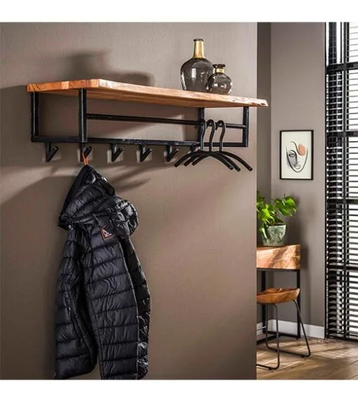 Stockton kapstok industrieel met haken