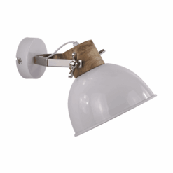 Wandlamp Fabriano groot glans wit