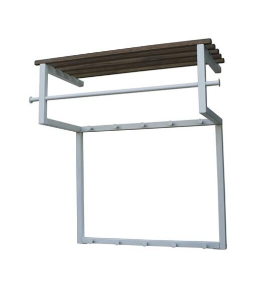 Wandkapstok industrieel Parker