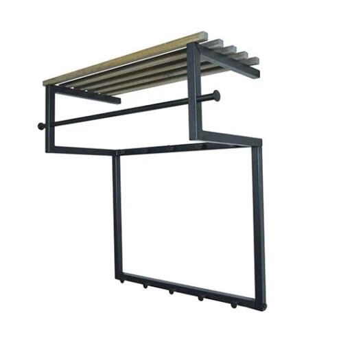 Wandkapstok industrieel Parker