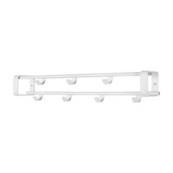 Wandkapstok staal REEF wit