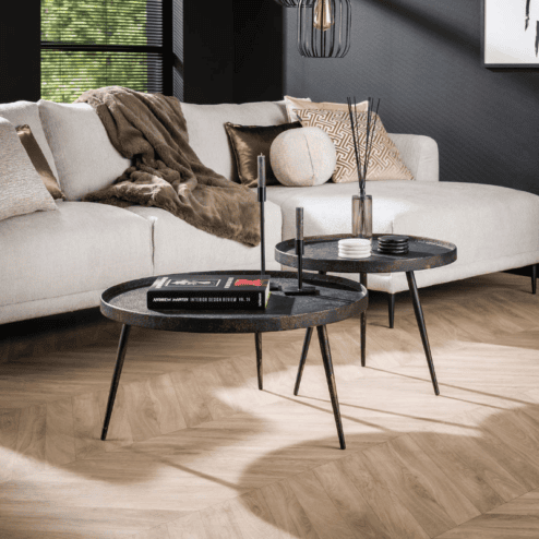 Salontafel set industrieel Marcos