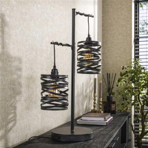 Norvel tafellamp 2-lichts