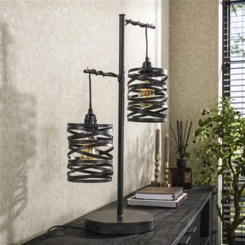 Norvel tafellamp 2-lichts