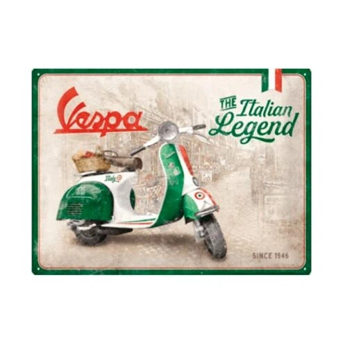 Vespa since 1946 - metalen bord