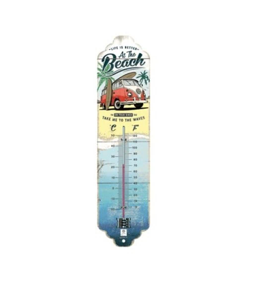 Volkswagen life is better at the beach thermometer