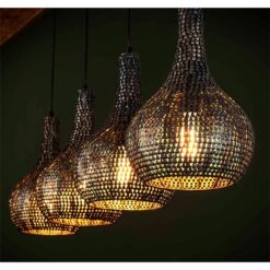 Cooper 4-lichts industriele hanglamp kegel