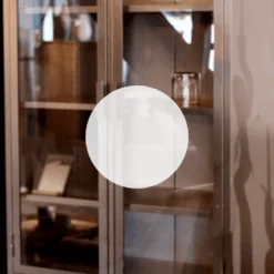 hodor vitrinekast zwart 80 cm