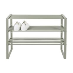 REEF industrieel dubbele schoenenrek groen