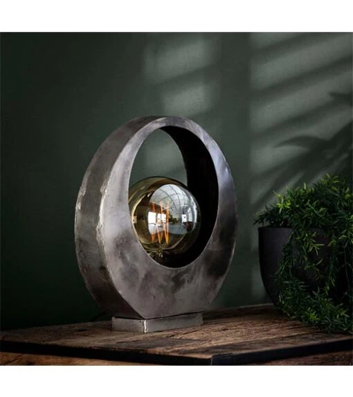 Venus 1-lichts tafellamp industrieel