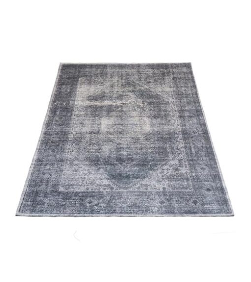 Hoomay vloerkleed vintage rechthoek grijs