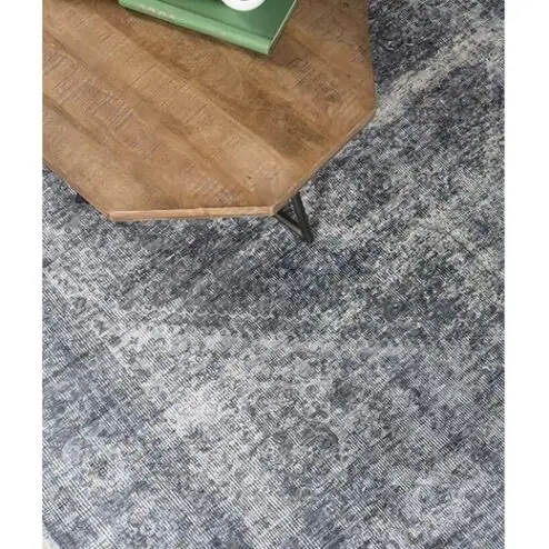 Hoomay vloerkleed vintage rechthoek grijs