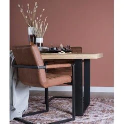 Parisa vloerkleed vintage rechthoek bruin