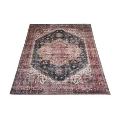 Parisa vloerkleed vintage rechthoek rood