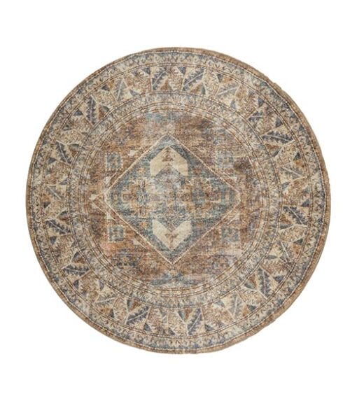 Zareen vloerkleed vintage rond