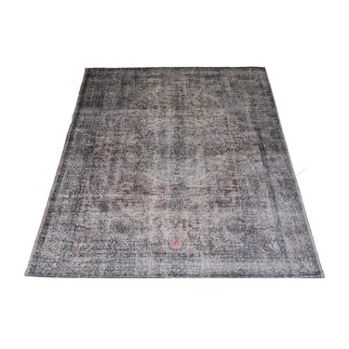 Omid vloerkleed vintage rechthoek Antraciet/ bruin - 160cm x 230cm