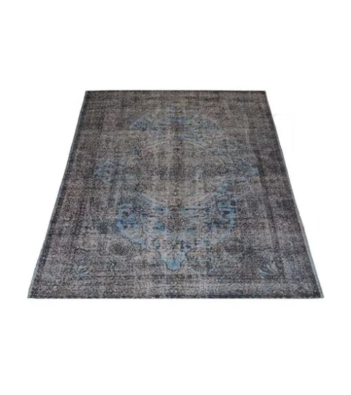 Omid vloerkleed vintage rechthoek groen/ blauw