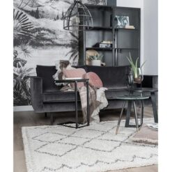 Casablanca vloerkleed hoogpolig rechthoek creme