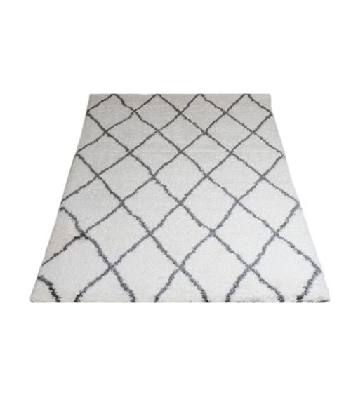 Michael vloerkleed hoogpolig rechthoek creme