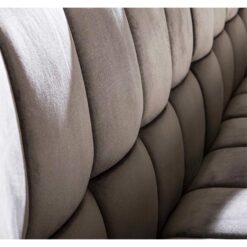 Kelly eetkamerbank velvet antraciet