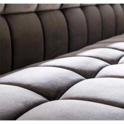 Kelly eetkamerbank velvet antraciet