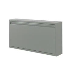 Pippen industrieel schoenenkast 1 lade groen metaal