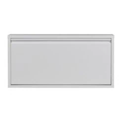 Pippen industrieel schoenenkast 1 lade wit metaal