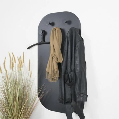 Ezreal kapstok industrieel zwart