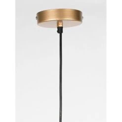 Valier 1-lichts hanglamp goud