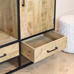 Morada boekenkast industrieel 160cm