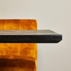 Orianna eettafel industrieel rechthoek mangohout