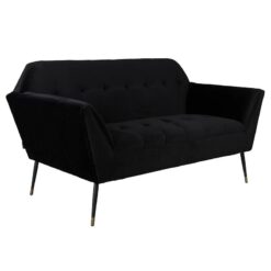 Dutchbone bank Kate 2-zits zwart