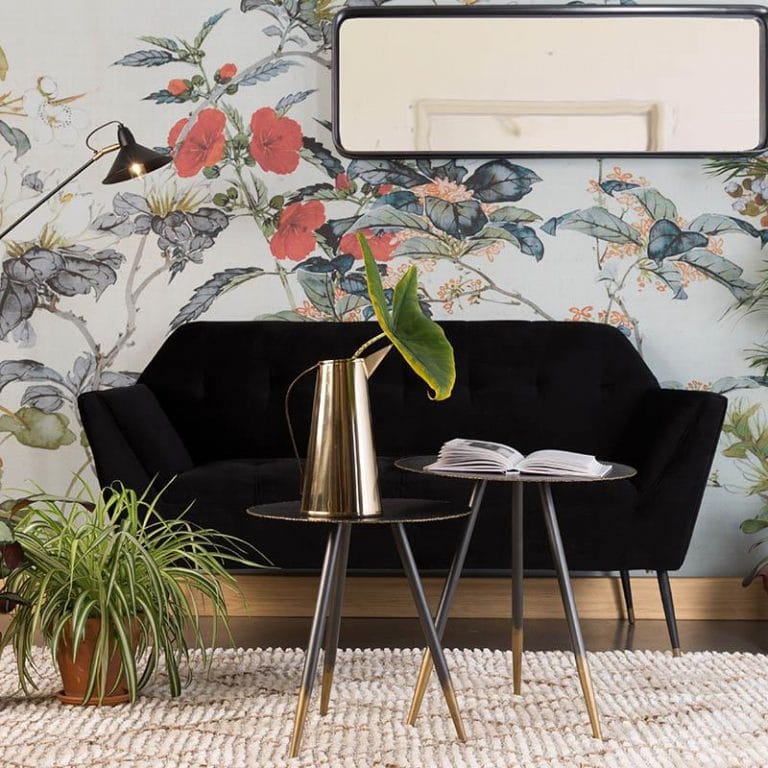 Dutchbone bank Kate 2-zits zwart