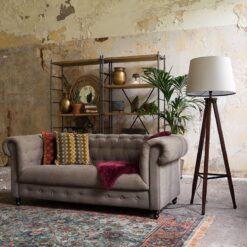 Dutchbone Bid Vloerkleed Oud Groen-2