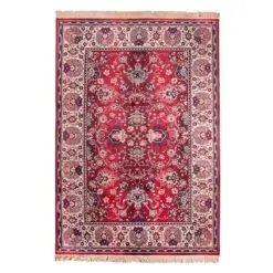 Dutchbone Bid Vloerkleed Oud Rood-3