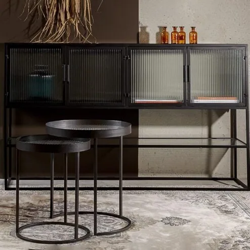 Dutchbone Dressoir Boli Zwart