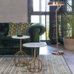 Dutchbone Eclipse Vloerlamp Messing-1