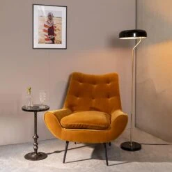 Dutchbone Eclipse Vloerlamp Zwart