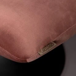 Dutchbone Hocker Bar Velvet Roze-3