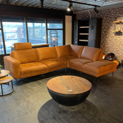 Michelle hoekbank 3-zits met ottomane