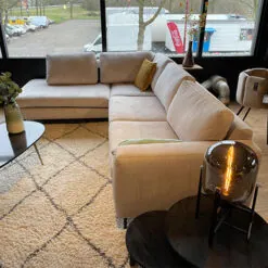 Verona hoekbank met ottomane met 3-zits