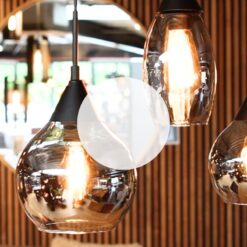 Spix Hanglamp 5-lichts smoke glas