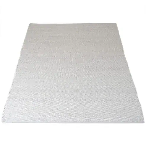 Vloerkleed cobblestone wit