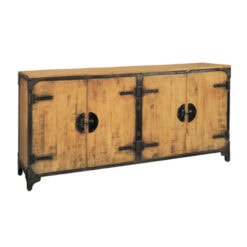 Basto Dressoir 4 drs mango naturel matt 180cm