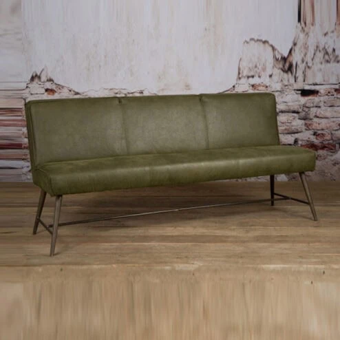 Belmonte Eetkamerbank cherokee groen 185cm