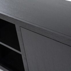 Eleonora dressoir Helsinki 200cm zwart