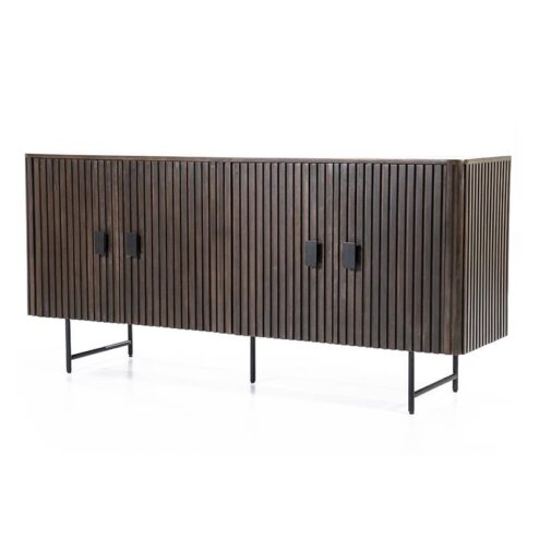 Eleonora dressoir Remi 4-drs.  170cm bruin