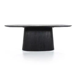 Eleonora eettafel Aron ovaal 200x110 zwart