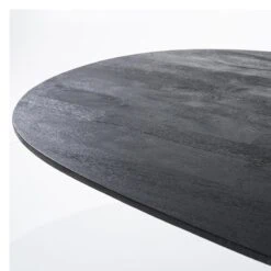 Eleonora eettafel Aron ovaal 200x110 zwart