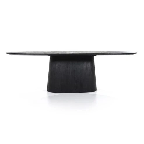 Eleonora eettafel Aron ovaal 250x110 zwart